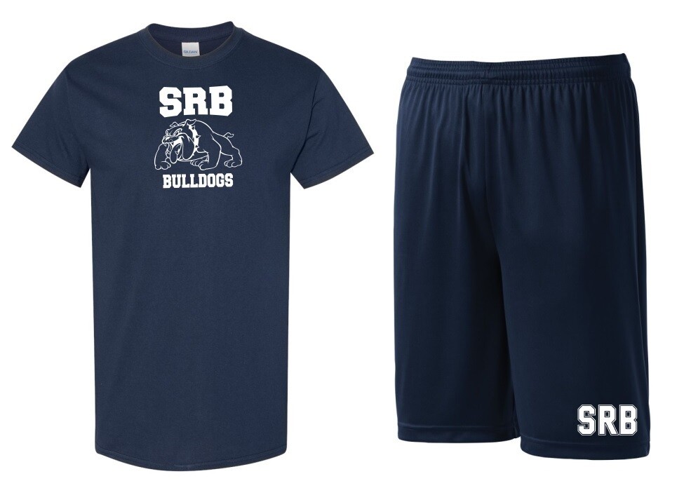 Sir Robert Borden Junior High - SRB Athletic Bundle (Cotton T-Shirt & Shorts)