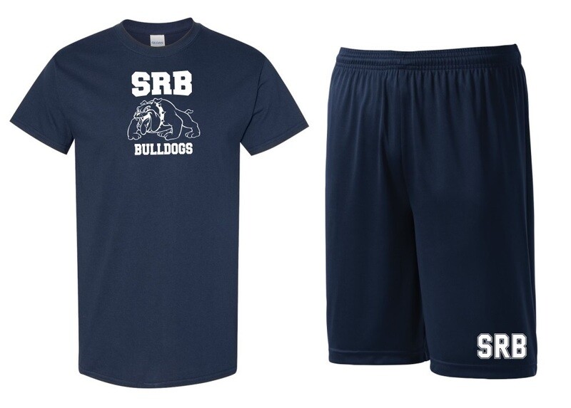 Sir Robert Borden Junior High - SRB Athletic Bundle (Cotton T-Shirt &amp; Shorts)