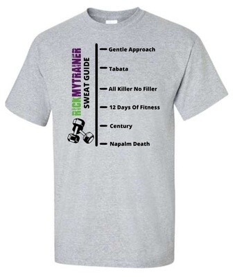 RickMyTrainer - RickMyTrainer Sweat Guide Cotton T-Shirt