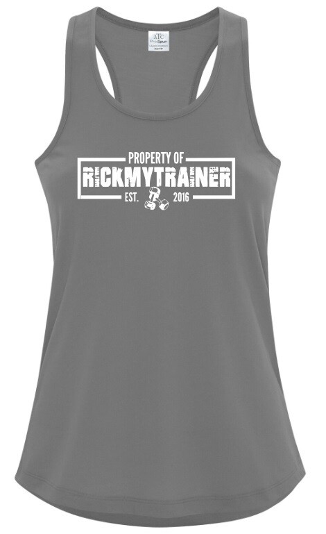 RickMyTrainer -  Property of RickMyTrainer Racerback Tank