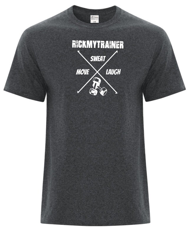 RickMyTrainer - Sweat, Move, Laugh Cotton T-Shirt