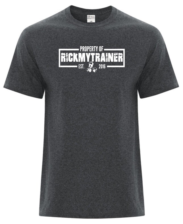 RickMyTrainer - Property of RickMyTrainer Cotton T-Shirt