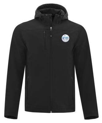 Premier Sports Leagues - Men's Black Soft Shell Jacket
