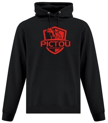 Pictou Academy - Black Pictou Academy Hoodie (Full Chest)