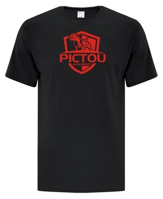 Pictou Academy - Black Pictou Academy T-Shirt (Full Chest)
