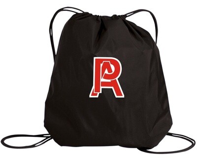 Pictou Academy - Black PA Cinch Bag