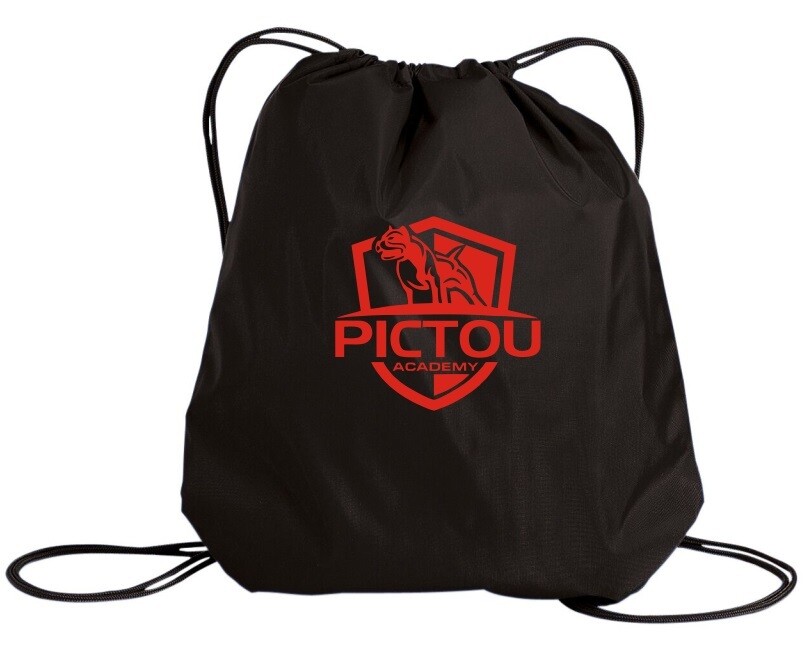 Pictou Academy - Black Pictou Academy Cinch Bag