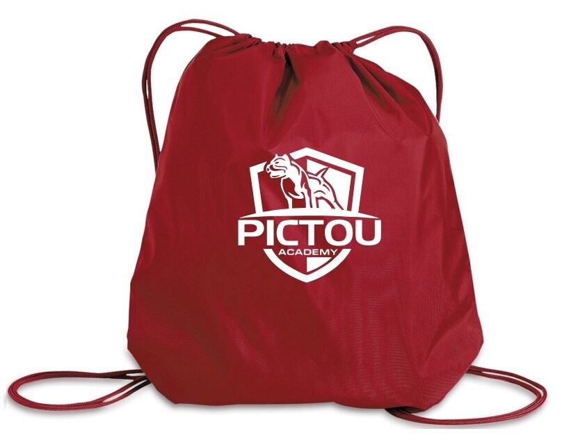 Pictou Academy - Red Pictou Academy Cinch Bag