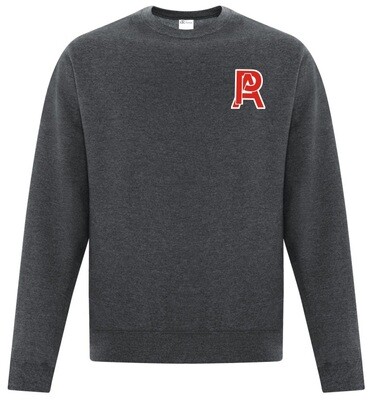 Pictou Academy - Dark Heather Grey PA Crewneck Sweatshirt