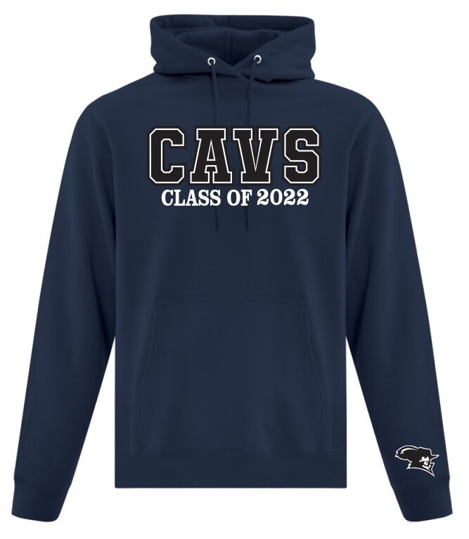 Cole Harbour High - Navy Graduation Hoodie (Black CAVS)