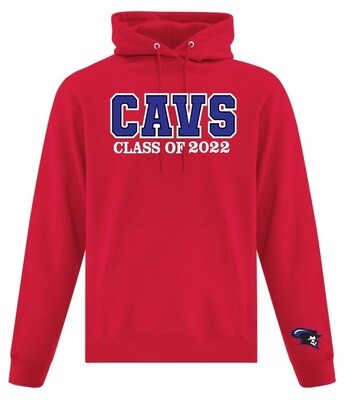 Cole Harbour High - Red Graduation Hoodie (Royal Blue CAVS)