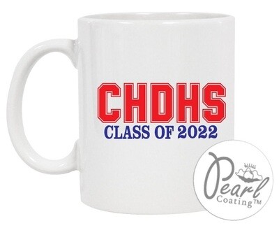 Cole Harbour High - CHDHS Class of 2022 Mug (Red/Royal Blue Logo)