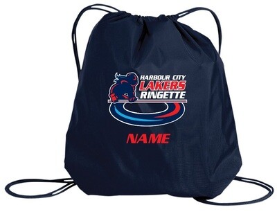 HCL - Navy Harbour City Lakers Ringette Player Cinch Bag
