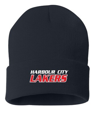 HCL  - Navy Harbour City Lakers Cuff Beanie