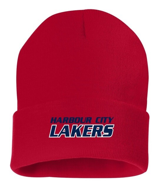 HCL  - Red Harbour City Lakers Cuff Beanie