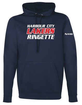 HCL  - Navy Harbour City Lakers Ringette Game Day Hoodie (Full Chest)