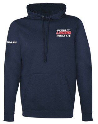 HCL  - Navy Harbour City Lakers Ringette Game Day Hoodie (Embroidered, Left Chest)