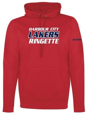 HCL  - Red Harbour City Lakers Ringette Game Day Hoodie (Full Chest)