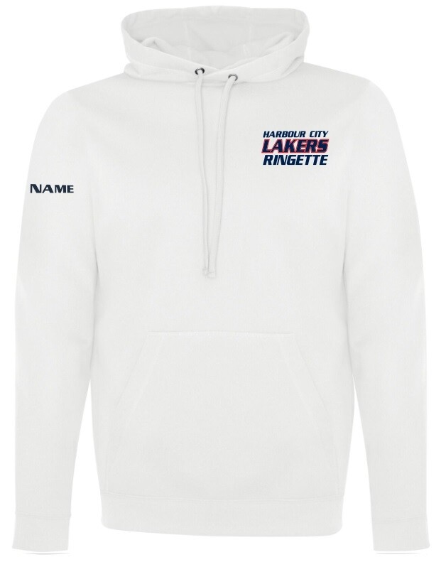 HCL  - White Harbour City Lakers Ringette Game Day Hoodie (Embroidered, Left Chest)