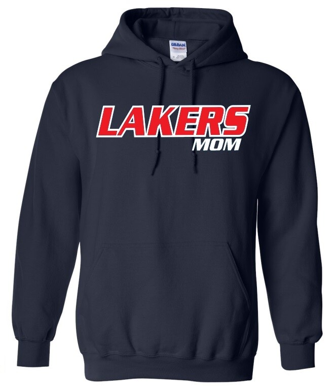 HCL - Navy Harbour City Lakers Mom Hoodie