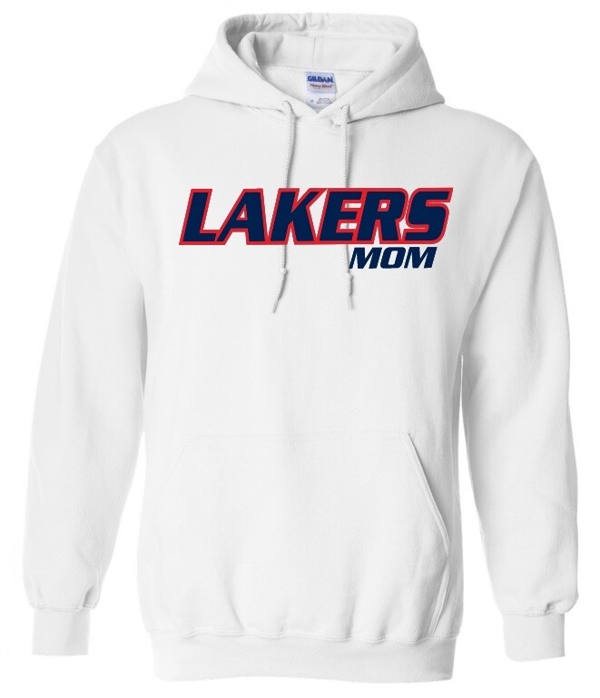 HCL - White Harbour City Lakers Mom Hoodie