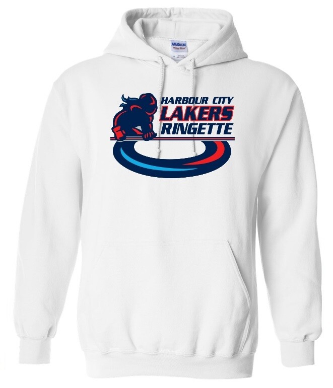 HCL - White Harbour City Lakers Ringette Player Hoodie