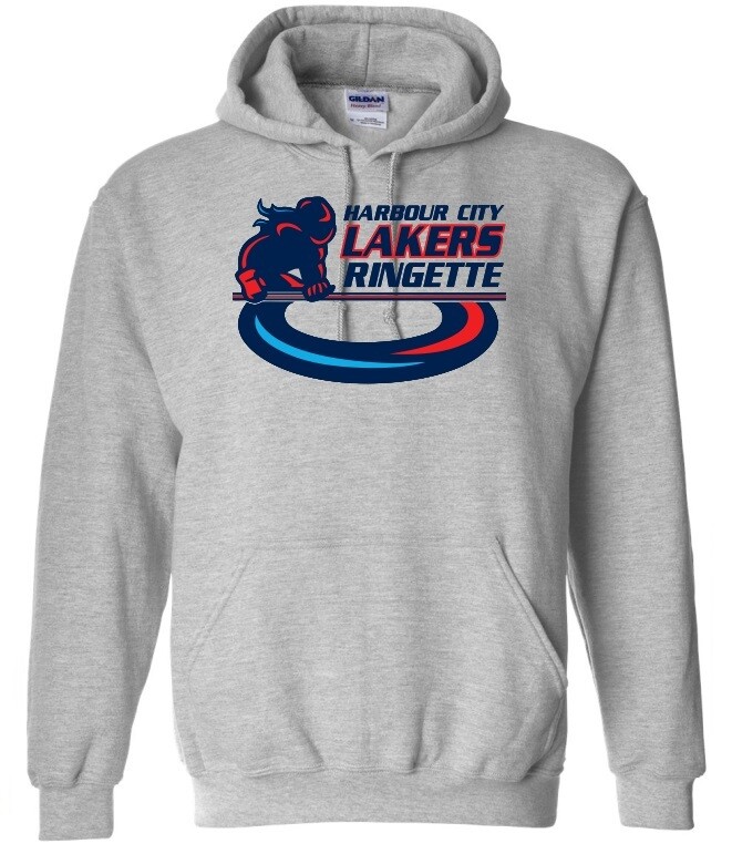 HCL - Sport Grey Harbour City Lakers Ringette Player Hoodie