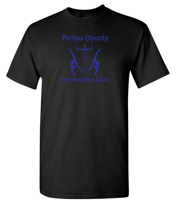 Pictou County Gymnastics Club - Black T-Shirt