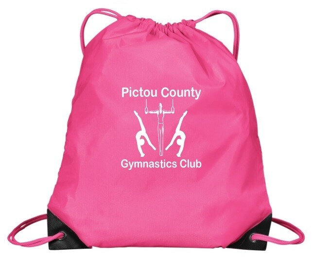 Pictou County Gymnastics Club - Pink Cinch Bag