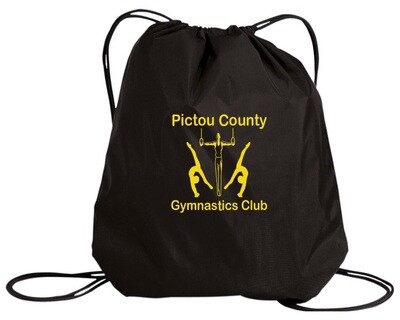 Pictou County Gymnastics Club - Black Cinch Bag