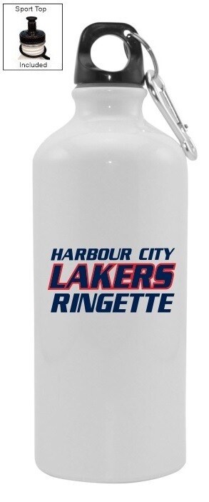 HCL - Harbour City Lakers Ringette Aluminum Water Bottle