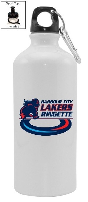 HCL - Harbour City Lakers Ringette Player Aluminum Water Bottle