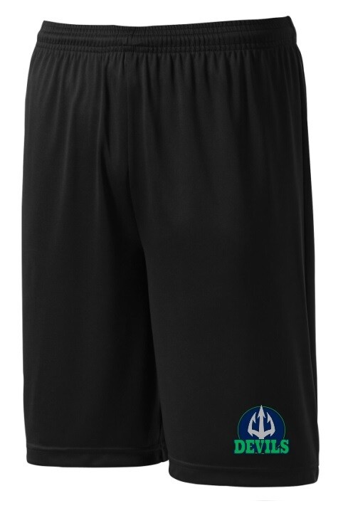 Island View High School - Black Devils Shorts