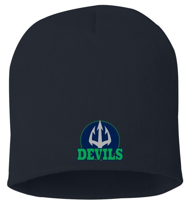 Island View High School - Navy Devils Beanie