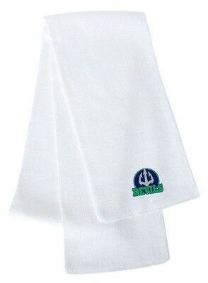 Island View High School - White Devils Scarf