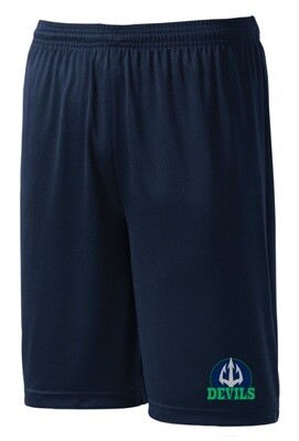 Island View High School - Navy Devils Shorts