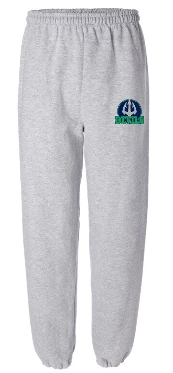 Island View High School - Sport Grey Devils Sweatpants