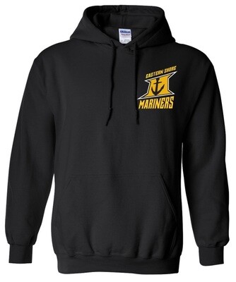 Eastern Shore Mariners - Mariners Anchor Logo Hoodie (Left Chest)