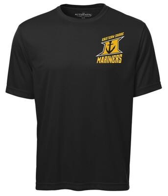 Eastern Shore Mariners - Mariners Anchor Logo Short Sleeve Moist Wick (Left Chest)
