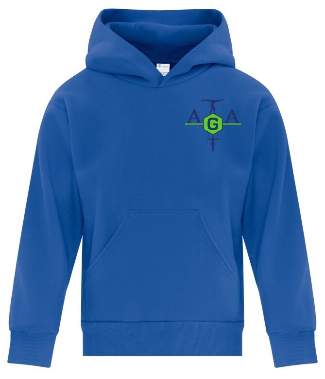 Athletics Gymnastics Academy - Royal Blue AGA Hoodie (Left Chest)