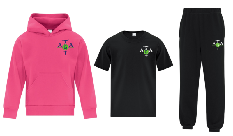 Athletics Gymnastics Academy - AGA Bundle (Lest Chest Logo)
