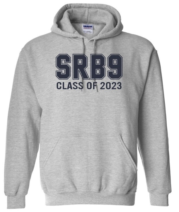 Sir Robert Borden Junior High - Sport Grey Class of 2023 Hoodie