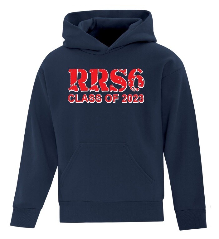 Ross Road -  Navy RRS6 Graduation Hoodie