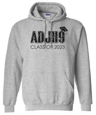 Astral Drive Junior High - Sport Grey ADJH Class of 2023 Hoodie
