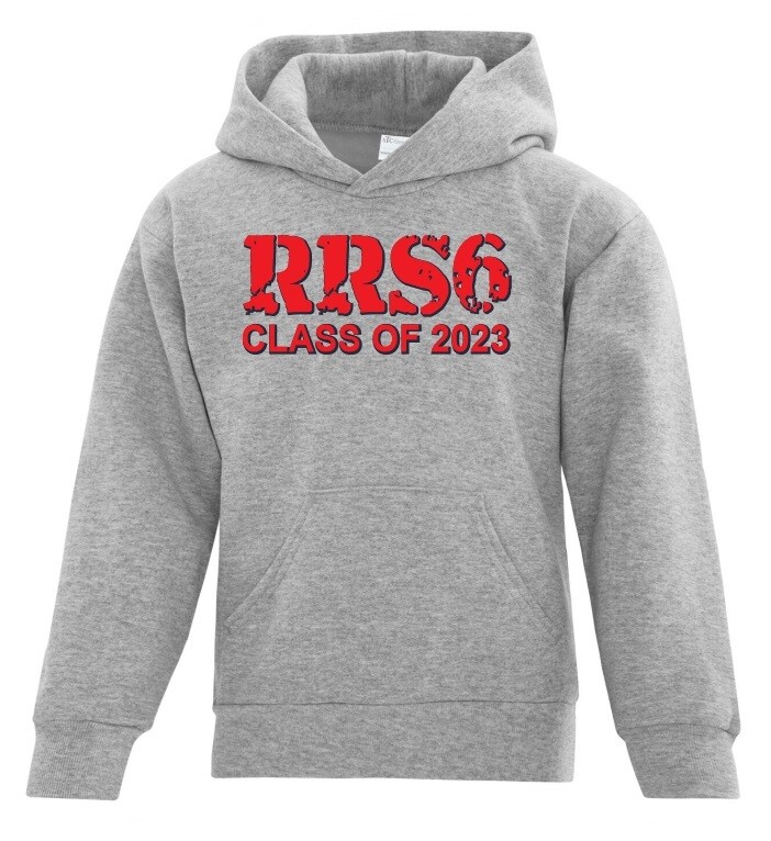 Ross Road -  Sport Grey RRS6 Graduation Hoodie