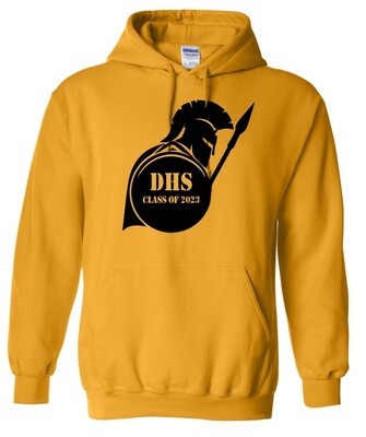 DHS - Yellow Spartan Class of 2023 Hoodie