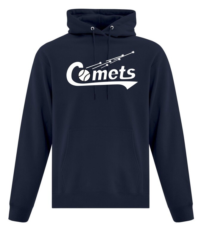 Cole Harbour Comets  - Navy Comets Hoodie (White Logo)