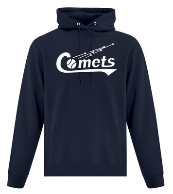 Cole Harbour Comets - Navy Comets Hoodie (White Logo)