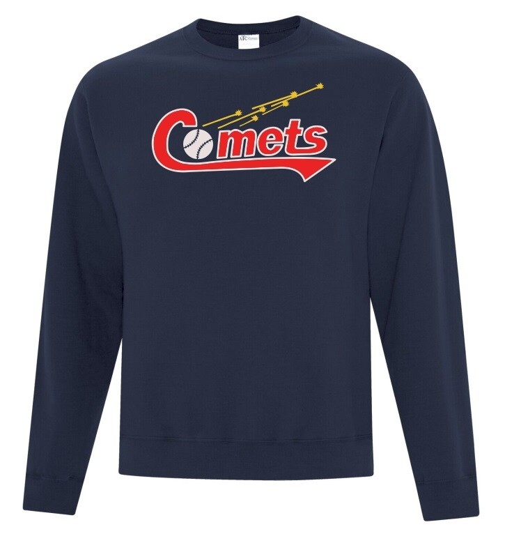 Cole Harbour Comets - Navy Comets Crewneck Sweatshirt