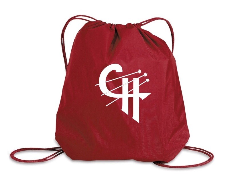 Cole Harbour Comets - Red CH Cinch Bag